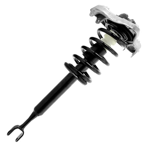 Image of Detroit Axle - Front Struts Kit for 2002 2003 2004 Audi A4 Quattro 2 Struts with Coil Spring Assembly 4 Inner Outer Tie Rod Ends 2 Sway Bar End Links Suspension Kit Replacement
