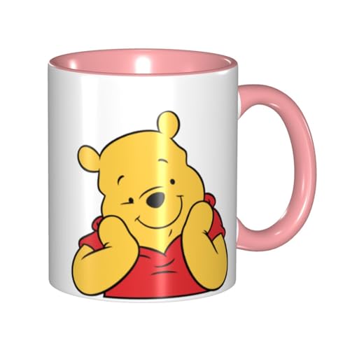 くまのプーさん マグカップ 330ml ティーカップ コーヒーカップ カップ セラミック Mug Cup 軽量 直接ドリップ おしゃれ かわいい 電子レンジ対応 グッズ オフィス 家用 プレゼント