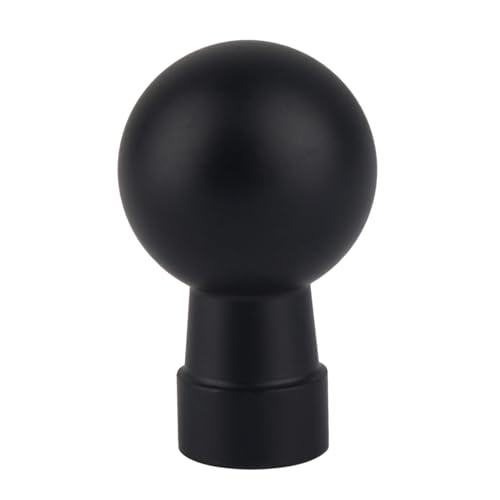 Rigdance Aluminum 1/4 Female Thread to 17mm Ball Adapter, Compatible with Garmin Dash Cam GPS Mount and 17mm Socket Phone Mount, All Metal