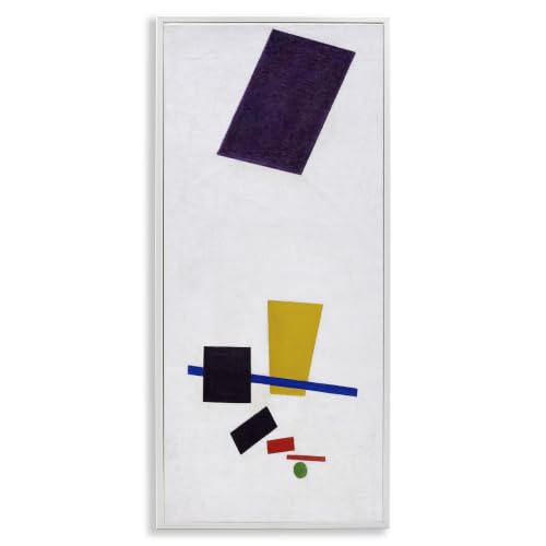 Abstract Football Player Geometric, 13 x 30 Inch Framed Giclée Print