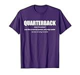 Quarterback Definition Football T-Shirt