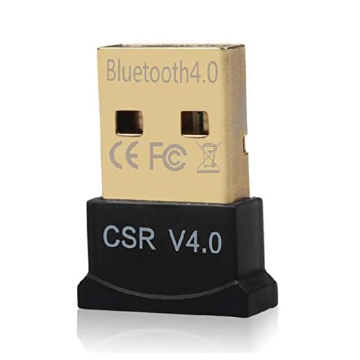 Wuqiong USB Bluetooth-adapter 4.0 CSR h?ghastighets dongel tr?dl?s f?r PC laptop skrivbord