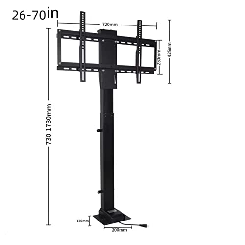 Soporte eléctrico para TV de pie con elevación 26-70 pulg miniatura 2