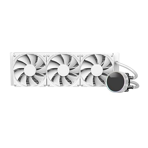 Radiateur de refroidissement à eau CPU PD360 ARGB blanc pour socket AMD AM5 et Intel 1700 - 2