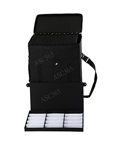 Amazing 🔥 180 Pairs Eyeglasses Display Case Optical Glasses Storage Trolly Box Case