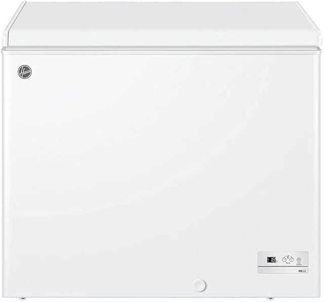 Hoover HHCH202EL Freestanding Medium Chest Freezer, 197L Total Capacity, Static, White
