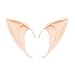 Produktbild Ndier 1 Paar Latex Elf Ear Pixie Dress Up Kostüm Weiche Spitz Vampir Goblin Fairs Ears Sicherheit Convenience für Cosplay Halloween Spielzeug Party Props 10 cm Licht Hautfarbe Halloweendeko