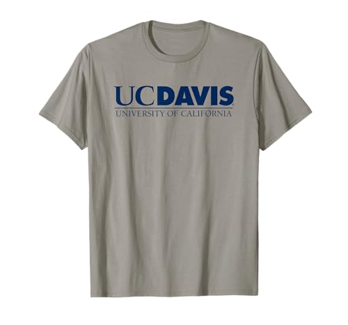 Elite Authentics UC Davis Aggies Icon Logo Officially Licensed T-Shirt, Small, Grey