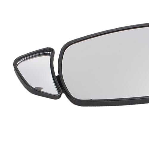 Espejo retrovisor de bicicleta ajustable gran angular para manillar de 20-25 mm de aluminio 7