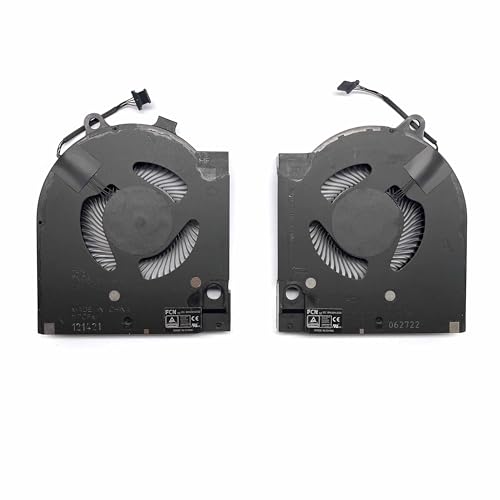 Image of Bestparts Original CPU+GPU Cooling Fan Replacement for Dell G15 5511, G15 5515 Ryzen Edition, G15 5520, P /N: DFSCK22115181T FNCV, DFSCK221051820 FNCW, 12v Fan, 11.6 and 11.7 CFM (Not for G15 5510)