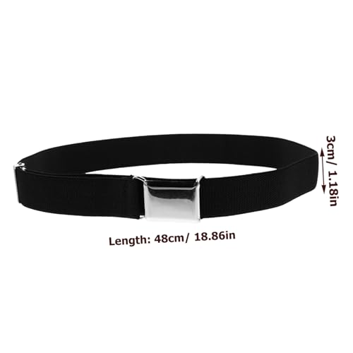 Cinturón de uniforme ajustable para bebés que soluciona pantalones holgados 7