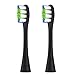 2 PZ Teste di Ricambio per Oclean X Pro/X/One/ZI Automatico Elettrico Sonic Spazzolino Da Denti Pulizia Profonda Testine
