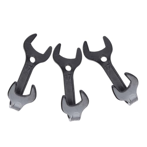 BAZEITFLOW 3 piezas Ganchos de Pared de Hierro Retro Ganchos Industriales Resistentes para Colgar Ropa Sombreros Toallas y Llaves Perchero Duradero para Uso Paredes
