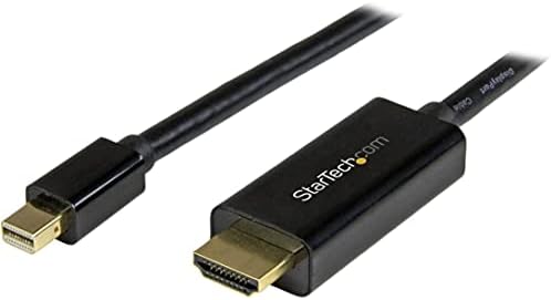 StarTech.com 3.3FT Passive MINI DISPLAYPORT to HDMI Cable Connects HDMI Monitor/Display - 4K