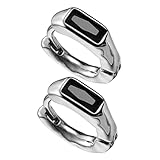 BESTonZON Pendientes de Aro Pequeños para Hombre Estilo Huggie Diseño Hip Hop Acero Inoxidable Resistente al Deslustre Accesorios de Joyería para Uso Diario y Fiesta