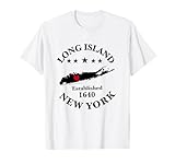 Long Island NY Carte Native Long Islander NYC T-Shirt