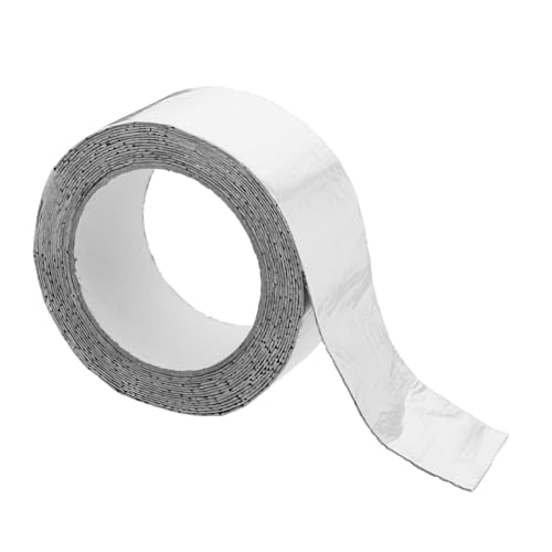 HAPINARY Butyl Rubber Tape for Roof Wall Pipe Leak Repair Self Adhesive Aluminum Foil Tape Weather Application
