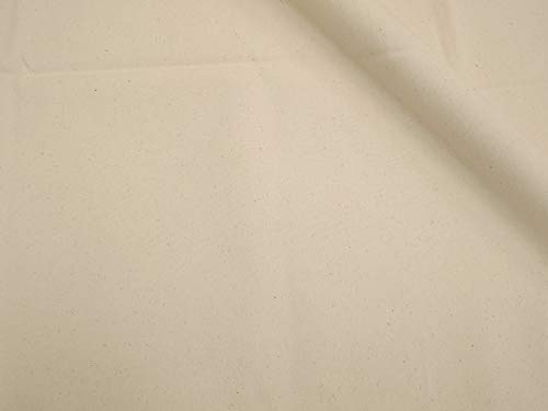 コスモテキスタイル 生地 帆布 11号 無地 綿100% 約92cm幅×50cmカット col.2 キナリ 綿カス付 AD70000 手芸・ハンドメイド用品