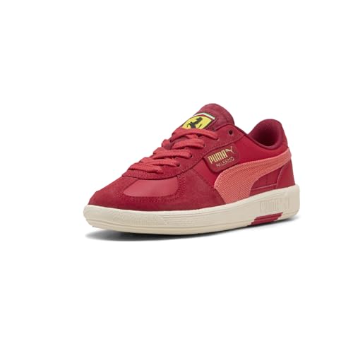 PUMA Kids Boys Scuderia Ferrari Palermo Lace Up Sneakers Shoes Casual - Red - Size 4.5 M2
