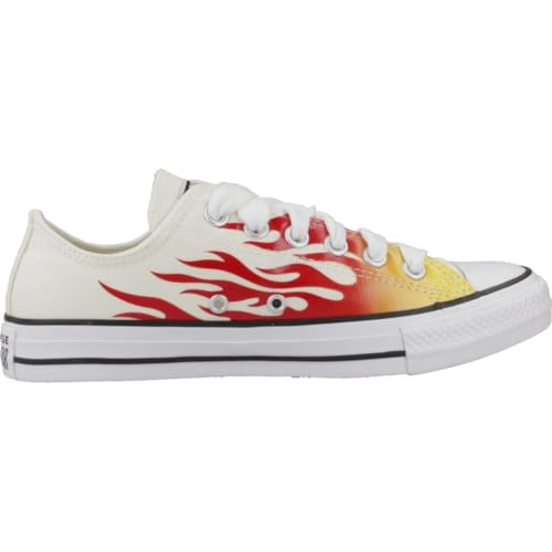 Converse A09889C Men's Chuck Taylor All Star Flames Trainers4