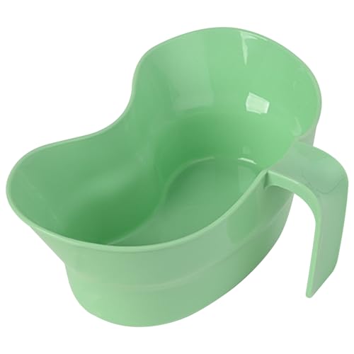 CUBIERA DE LA CUBRA EMISS 880ml Copa de saliva con mango en forma de riñón Copa de la boca bucal Hospital resistente al calor para la mujer anciana Mujer embarazada, enjuague bucal