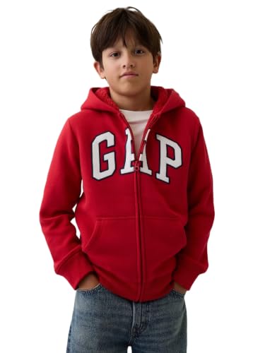 Image of GAP Boys' Cozy Logo Full Zip