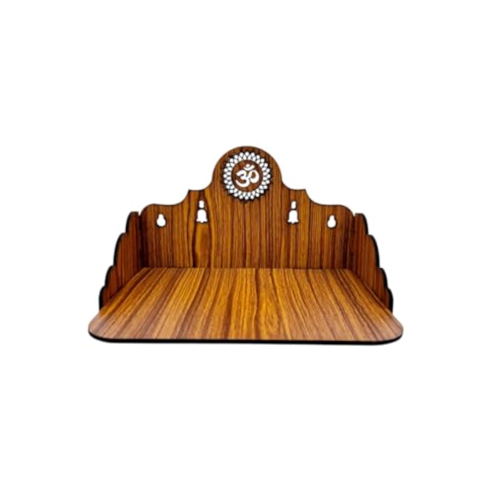 Wooden Temple for Home & Office, Wall Mounted