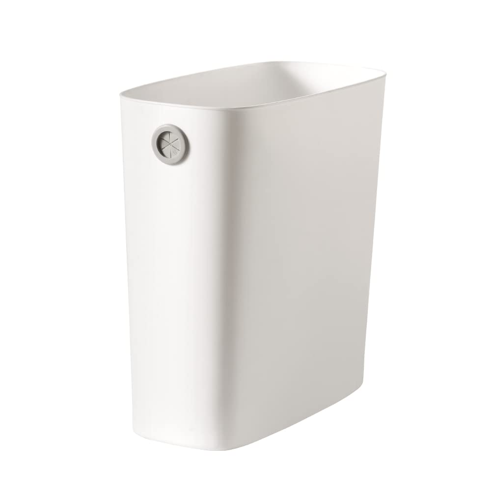 Bathroom Trash Can Plastic Slim Garbage Can for Bedroom Living Room Small Indoor Waste Basket 2 1 Gallon