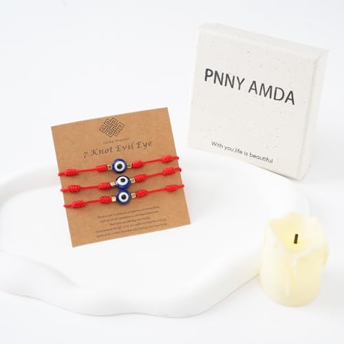 Eye Evil Bracelets: Adjustable Handmade Braided Lucky Bracelets – Good Luck Protection Minimalist4