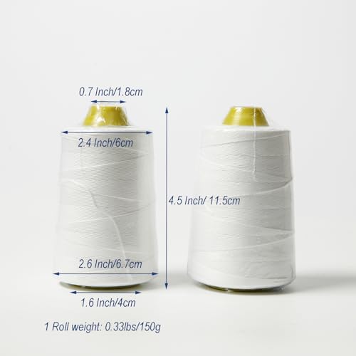 Hilo de costura para máquina 6 rollos miniatura 2