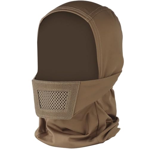 Fopytu Pasamontañas para Airsoft, Pasamontañas, Casco, Gorro para Caza, Ciclismo, Esquí, Paintball, Motocicleta