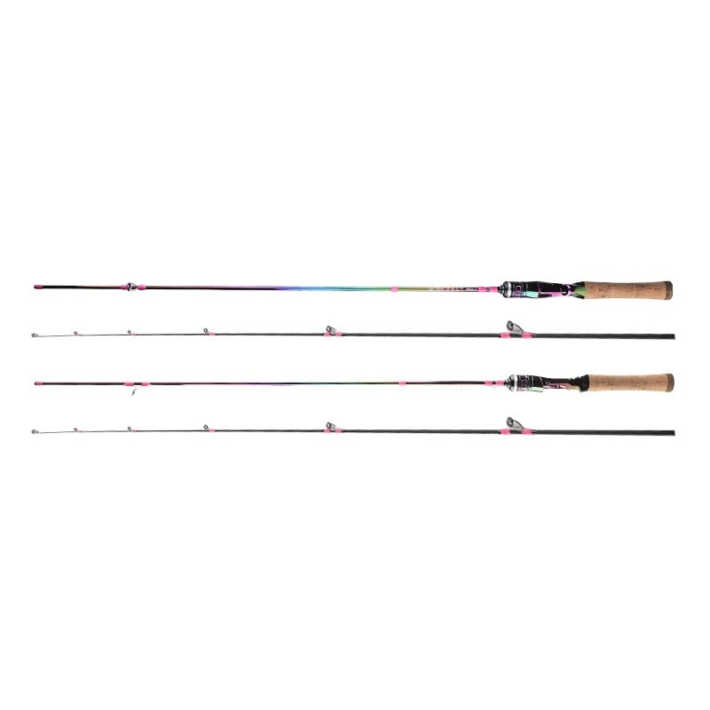 Canne à pêche solide et légère de 1.98m pour le lancer lointain