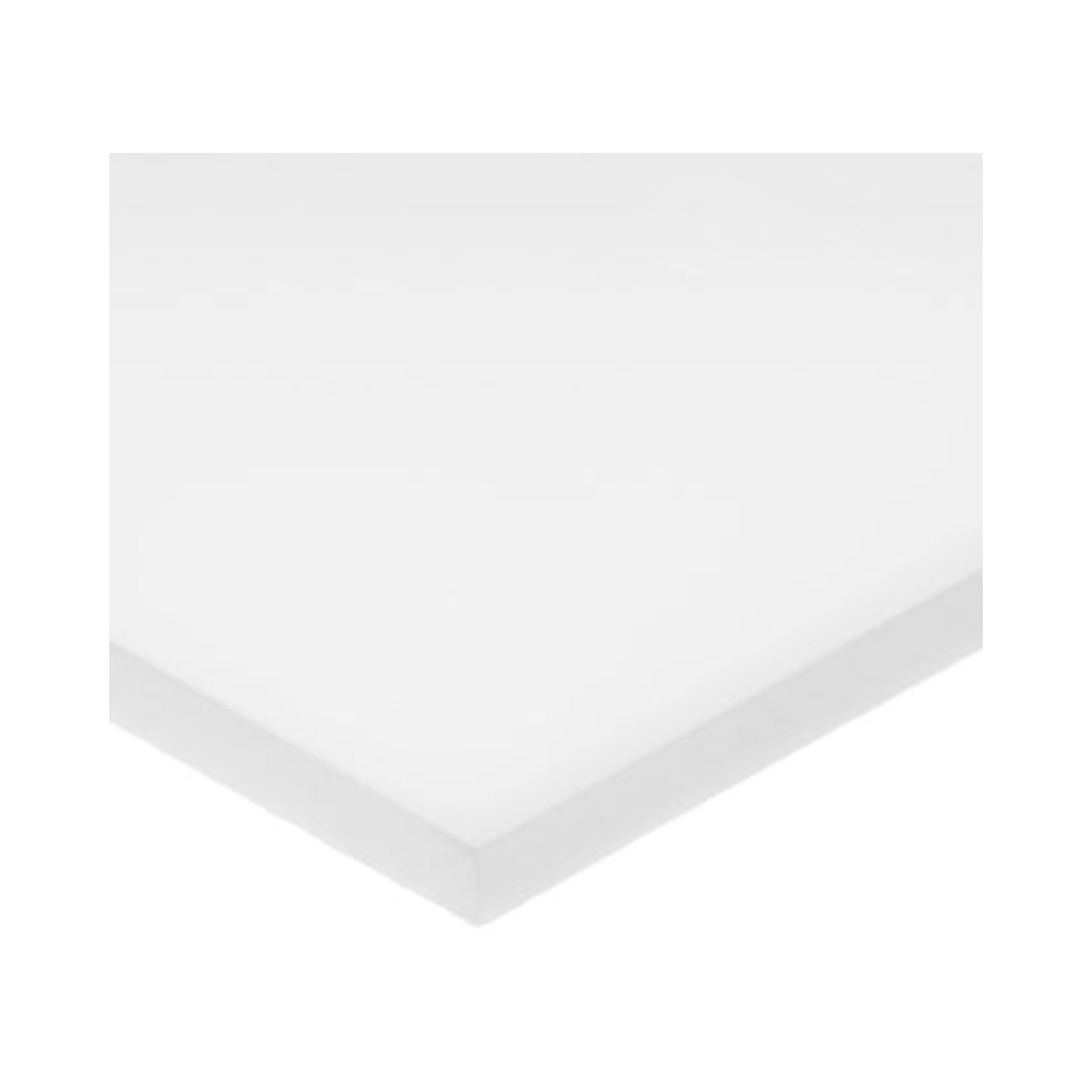 USA Sealing BULK-PS-PTFE-7 PTFE Plastic Sheet, 1/4" Height, 6" Width, 6" Length