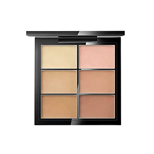 ZFC Concealer Palette 6 Shades Makeup Contour Palette Facial Camouflage Contour Full Coverage Foundation Cream Beauty Make up Concealer Kit (6 colors)