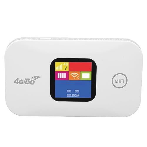 Image of HEEPDD Mobile WiFi Hotspot, Compact with 150Mbps Speed for Office Users Mobile WiFi Hotspot, 4G LTE Router Slim Nan Computer Supplies