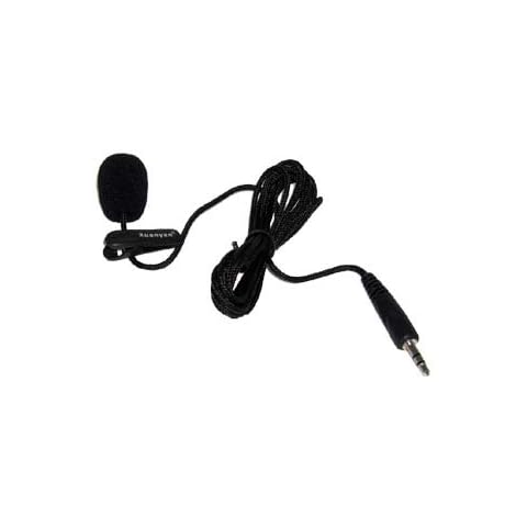 3.5mm Jack Clip on Mini Audio MIC Microphone with 2m cable for Windows 10, Chromebook Cover