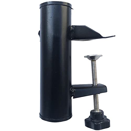 Voiakiu 2 Pince Porte-Parapluie | Support Parasol pour Balustraextérieure pour Balcon, Tables, Bateaux, hayons,Porte-Parapluie Peu encombrant pour hayon, Bateaux, Poteau