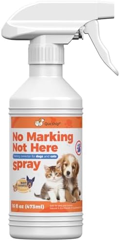 Qucship 16 Oz Special Training Spray for Dog's Random Urination B...