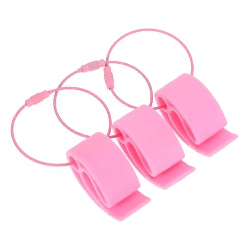 GALPADA 3Pcs Outdoor Flying Disc Clamps with Ergonomic Grip Portable Sport Disc Hook Holder for Family Gatherings Team Competitions and Outdoor Activities Durable Weather Resistant