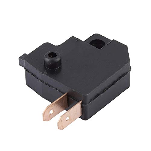 Brake Light Switch,Universal Motorcycle Right Brake Light Switch Black for