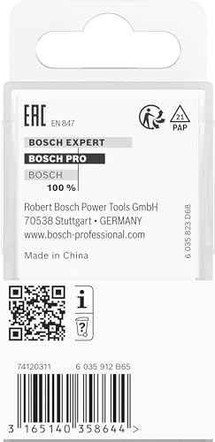 Bosch Professional Zubehör 2 608 628 399 Nutfräser 8 mm, D1 12,7 mm, L 12,7 mm, G 50,8 mm – Ansicht 4