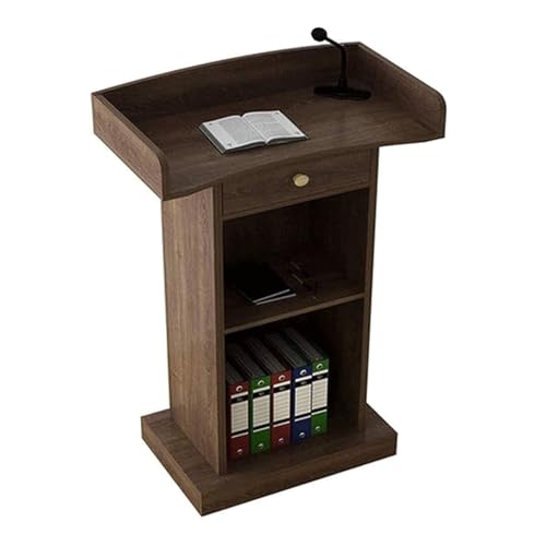 Atril de madera de lujo con diseño moderno para iglesias y profesores