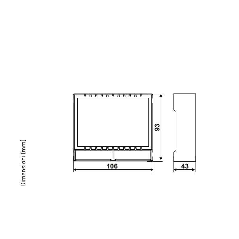 Fantini Cosmi Kit termostato e attuatore fancoil CH133ARR2