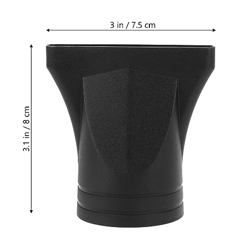 Zerodeko 3pcs Plastic Hair Dryer Diffuser Nozzle Replacement Blow Dryer Attachment Concentrator for Blow Flat Hairdressing Salon Styling Tool Accessories - Image 7