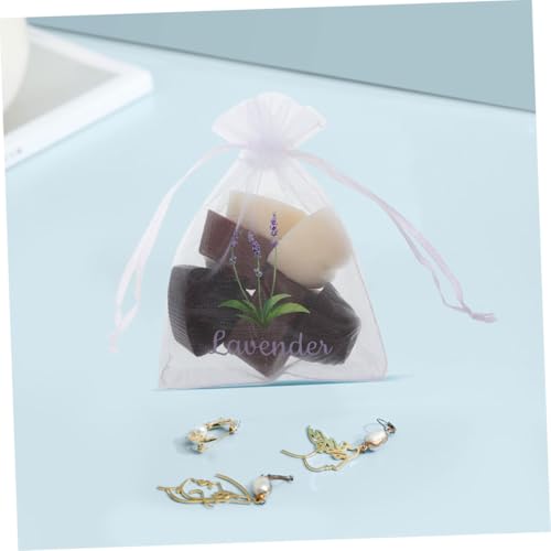 Bolsas de Tela de Tul con Cordón para Lavanda 20 Unidades miniatura 4