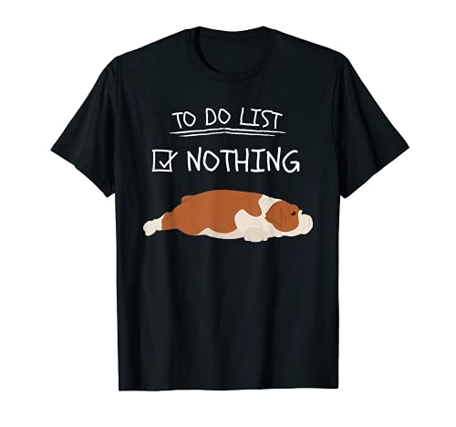 Cute Dog Labrador Cute Lazy Animal To Do List Maglietta