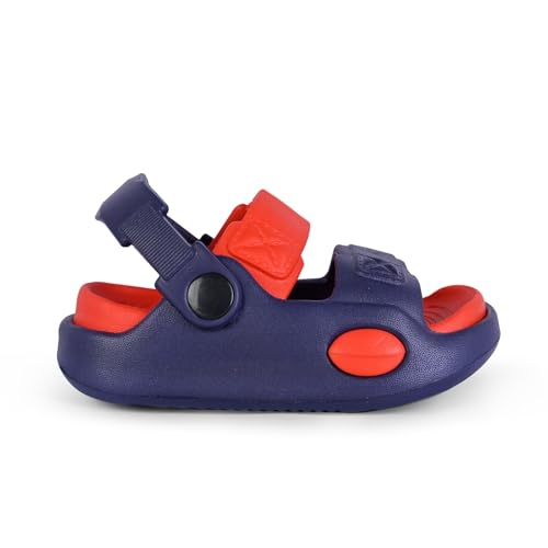 Image of GIMME ! Summer Comfort Unisex Sports Sandals, Navy and Royal Blue, Adjustable Straps, Non-Slip Footbed, Beach Walking Casual Wear 7100