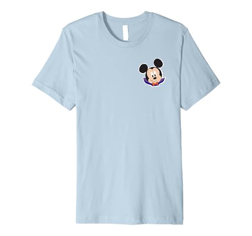 Mickey Halloween Premium T-Shirt vampire vêtement mode Disney pour adulte et fan de cinéma