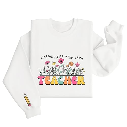 Sweat-shirt pour enseignant idéal en salle de classe et en récréation