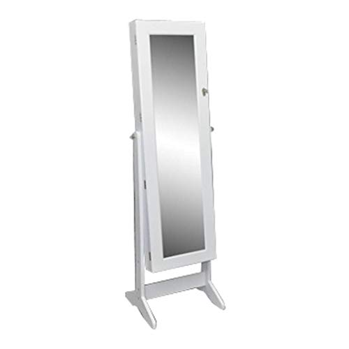 Preisvergleich Produktbild Spiegel Schmuckschrank Spiegelschrank Standspiegel Schmuck Schrank Ring Kette
